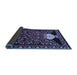 Sideview of Persian Blue Traditional Rug, tr2743blu