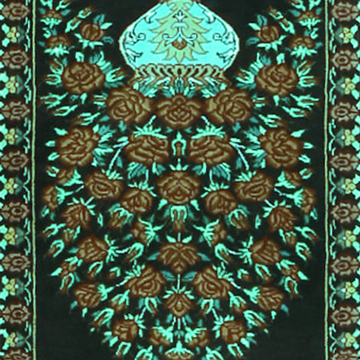 Persian Turquoise Traditional Rug, tr2743turq