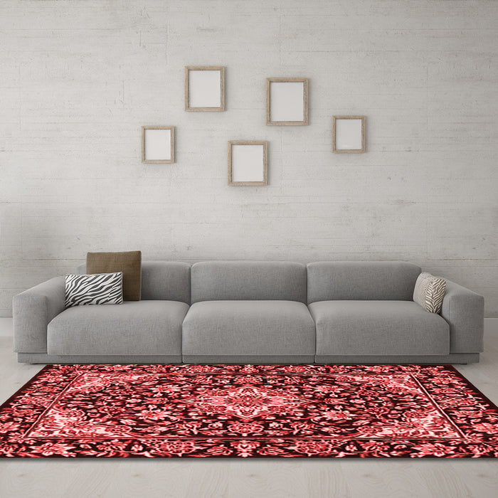 Traditional Red Washable Rugs