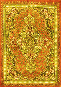 Persian Yellow Traditional Rug, tr2746yw
