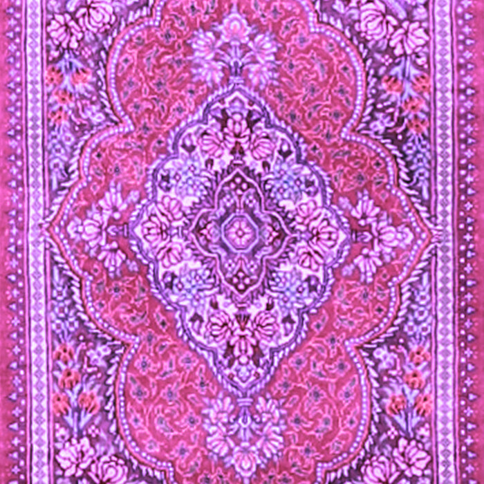 Machine Washable Persian Purple Traditional Area Rugs, wshtr2746pur