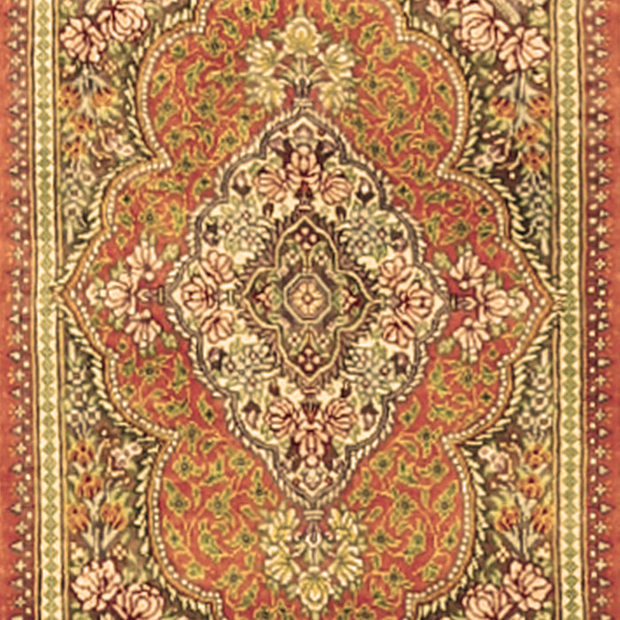Machine Washable Persian Brown Traditional Rug, wshtr2746brn