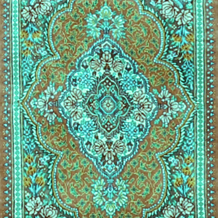 Persian Turquoise Traditional Rug, tr2746turq