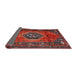 Sideview of Traditional Red Persian Rug, tr2749