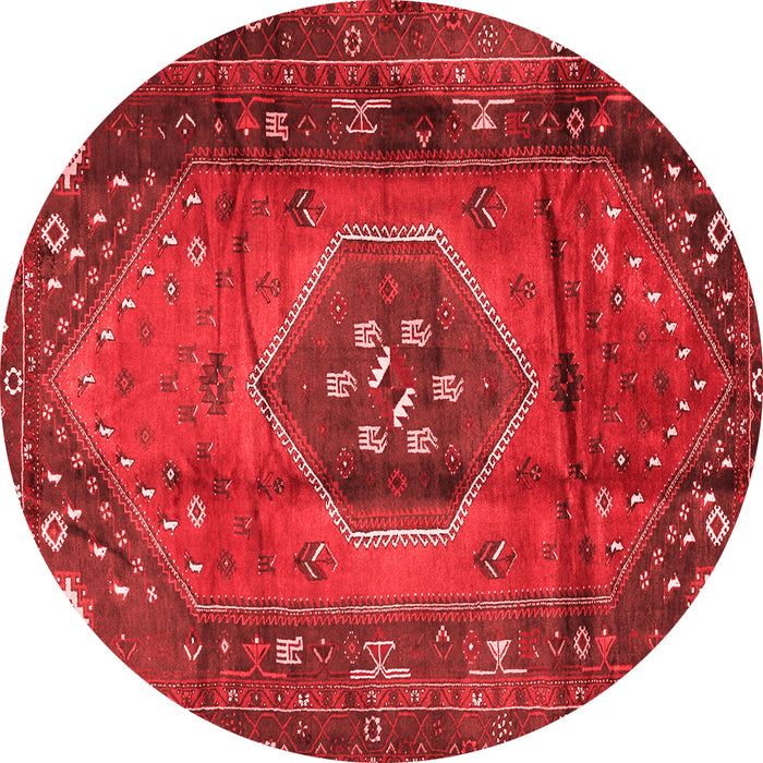 Machine Washable Persian Red Traditional Rug, wshtr2749red