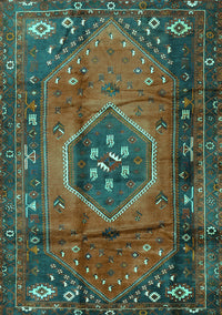 Persian Turquoise Traditional Rug, tr2749turq