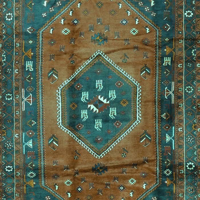 Persian Turquoise Traditional Rug, tr2749turq