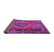 Sideview of Persian Purple Traditional Rug, tr2749pur