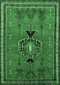 Persian Emerald Green Traditional Rug, tr274emgrn