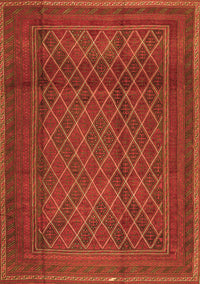 Persian Orange Traditional Rug, tr2750org