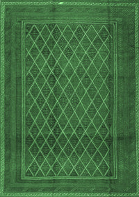 Persian Emerald Green Traditional Rug, tr2750emgrn
