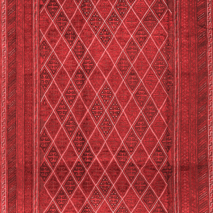Machine Washable Persian Red Traditional Rug, wshtr2750red