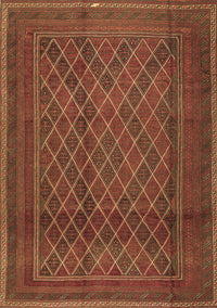 Persian Brown Traditional Rug, tr2750brn