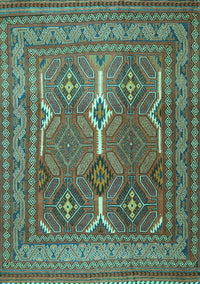 Persian Turquoise Traditional Rug, tr2751turq