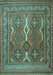 Persian Turquoise Traditional Rug, tr2751turq