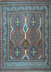 Persian Light Blue Traditional Rug, tr2751lblu