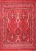 Persian Red Traditional Area Rugs