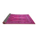 Sideview of Persian Pink Traditional Rug, tr2751pnk