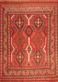 Persian Orange Traditional Rug, tr2751org