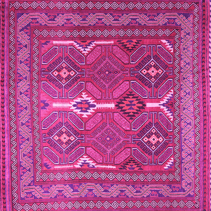 Square Persian Pink Traditional Rug, tr2751pnk
