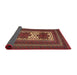Sideview of Traditional Red Persian Rug, tr2752