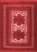 Persian Red Traditional Area Rugs
