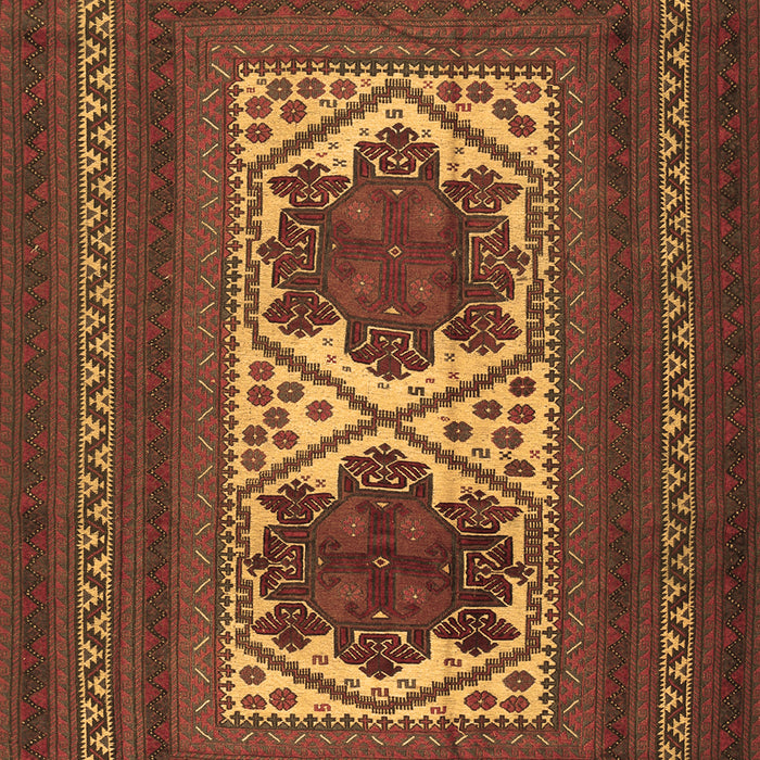 Machine Washable Persian Brown Traditional Rug, wshtr2752brn