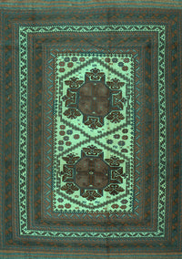 Persian Turquoise Traditional Rug, tr2752turq