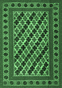 Persian Emerald Green Traditional Rug, tr2753emgrn