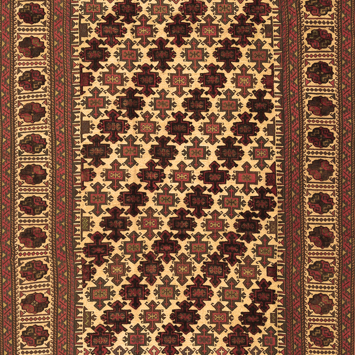 Machine Washable Persian Brown Traditional Rug, wshtr2753brn