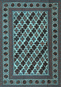 Persian Light Blue Traditional Rug, tr2753lblu