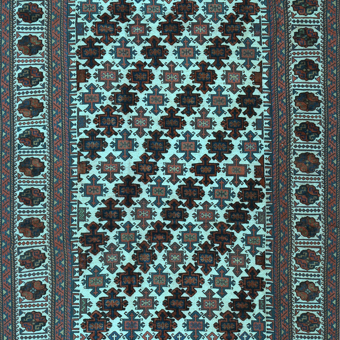 Persian Light Blue Traditional Rug, tr2753lblu