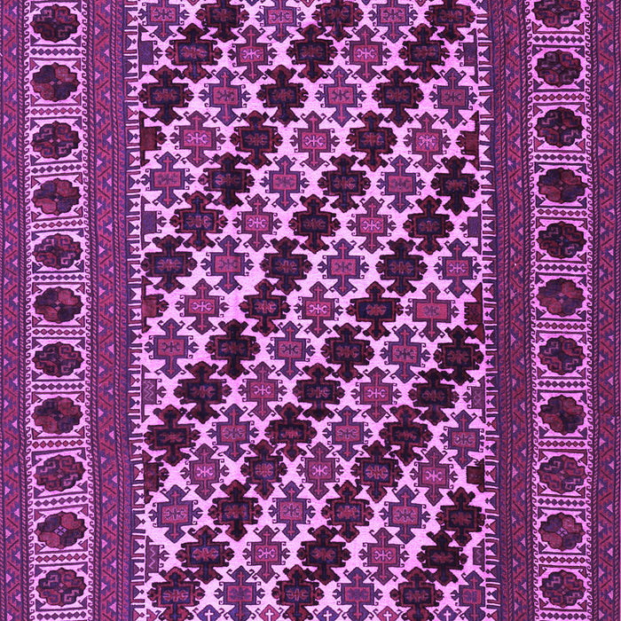 Machine Washable Persian Purple Traditional Area Rugs, wshtr2753pur