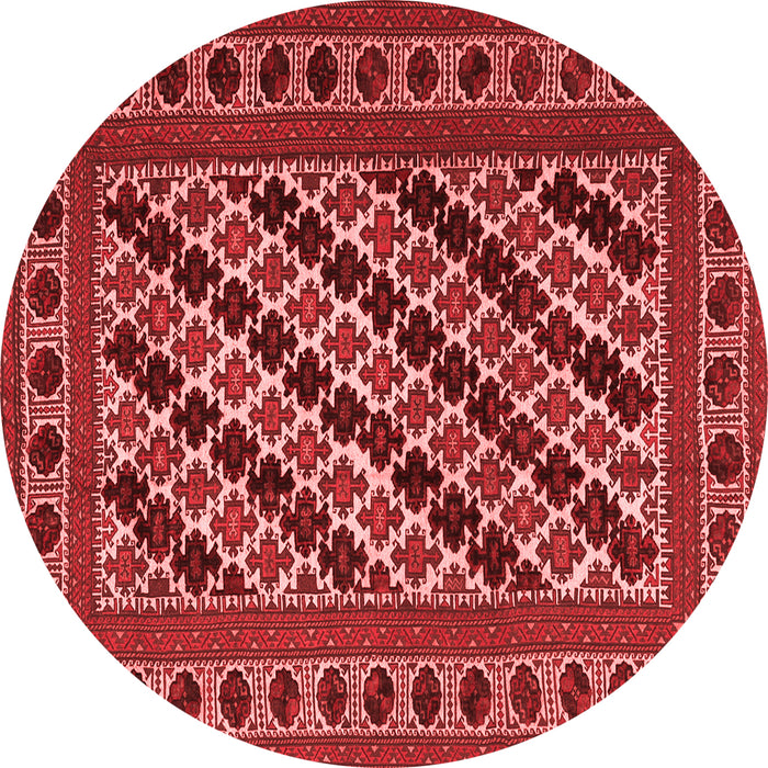 Machine Washable Persian Red Traditional Rug, wshtr2753red