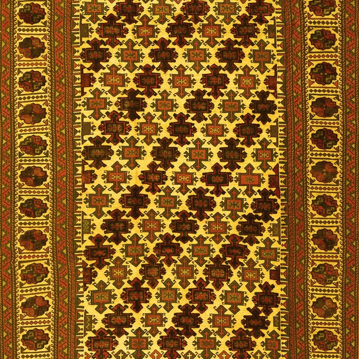 Persian Yellow Traditional Rug, tr2753yw