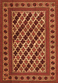 Persian Orange Traditional Rug, tr2753org