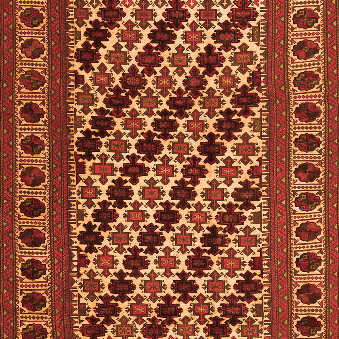 Persian Orange Traditional Rug, tr2753org