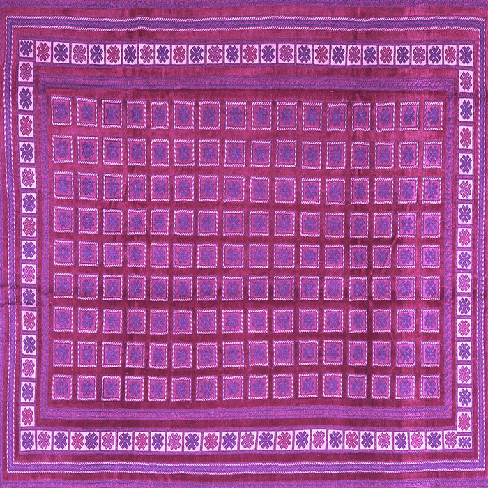 Square Southwestern Purple Country Rug, tr2754pur
