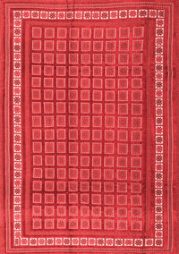 Southwestern Red Country Rug, tr2754red