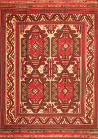 Persian Orange Traditional Rug, tr2755org