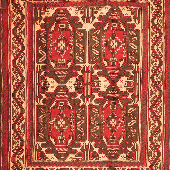 Persian Orange Traditional Rug, tr2755org