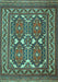 Persian Turquoise Traditional Rug, tr2755turq