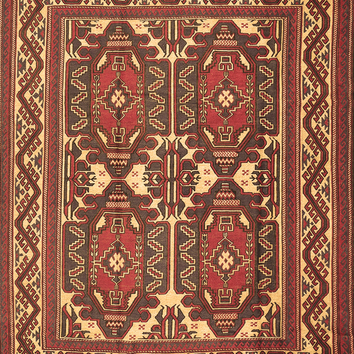 Machine Washable Persian Brown Traditional Rug, wshtr2755brn