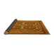 Sideview of Persian Yellow Traditional Rug, tr2755yw