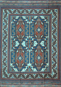 Persian Light Blue Traditional Rug, tr2755lblu