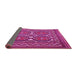 Sideview of Persian Pink Traditional Rug, tr2755pnk