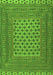 Southwestern Green Country Rug, tr2756grn