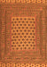 Southwestern Orange Country Rug, tr2756org