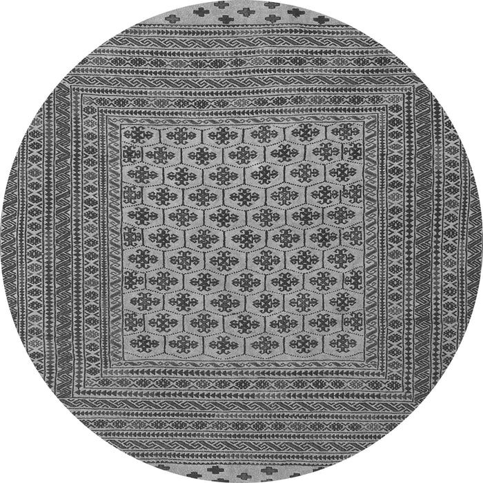 Machine Washable Southwestern Gray Country Rug, wshtr2756gry