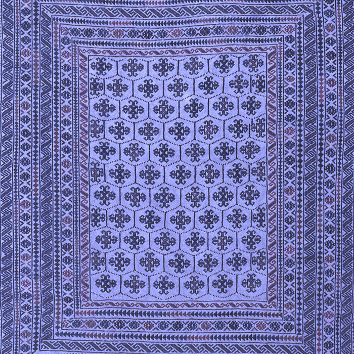 Southwestern Blue Country Rug, tr2756blu